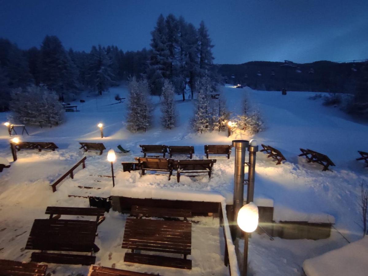 Restaurant Hotel Chalet Del Sole Sauze D'Oulx Exterior photo