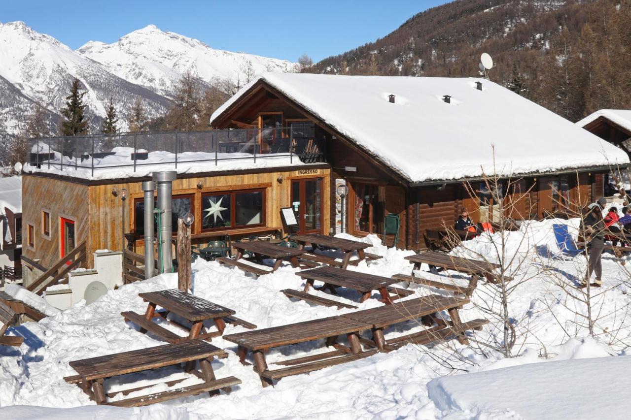 Restaurant Hotel Chalet Del Sole Sauze D'Oulx Exterior photo