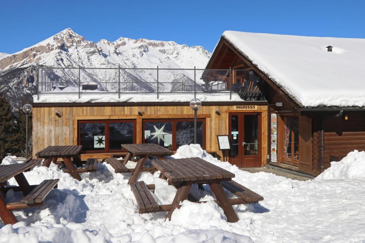 Restaurant Hotel Chalet Del Sole Sauze D'Oulx Exterior photo